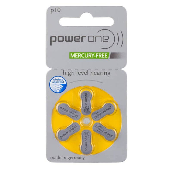 Power One Zubehör Power One Hörgerätebatterien p10